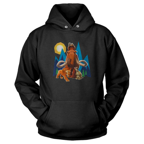 Manfred Diego Sid And Scrat Cutout Hoodie