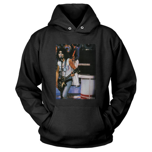 Marc Bolan (T Rex) And Gibson Guitar Magazine Photo Hoodie