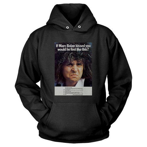 Marc Bolan Poster Hoodie