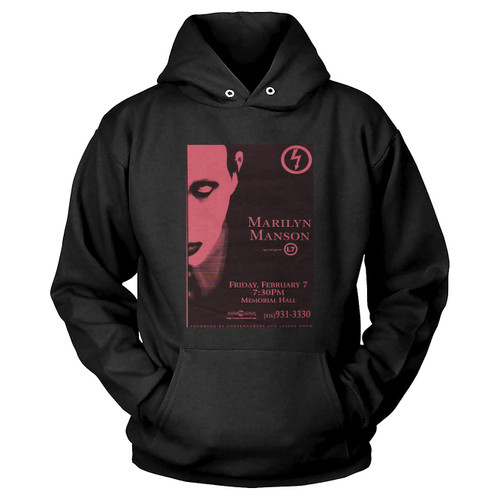 Marilyn Manson At Memorial Hall Kansas City Kansas United States Hoodie