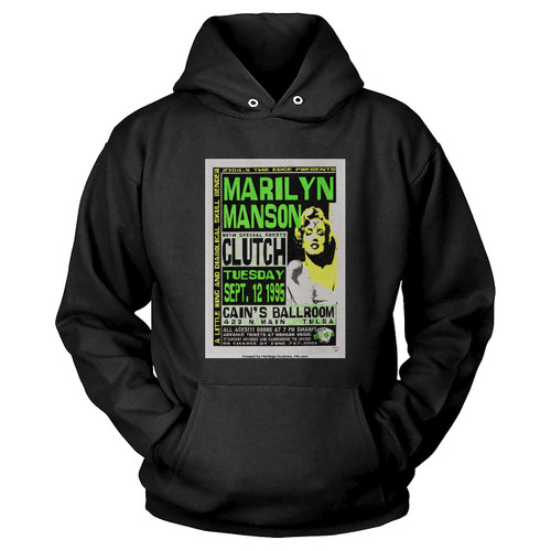 Marilyn Manson Limited Edition Concert Poster Hoodie