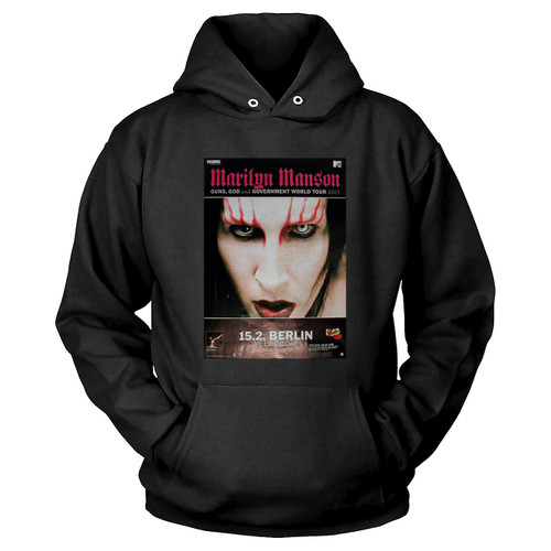 Marilyn Manson Velodrom Berlin Poster Hoodie