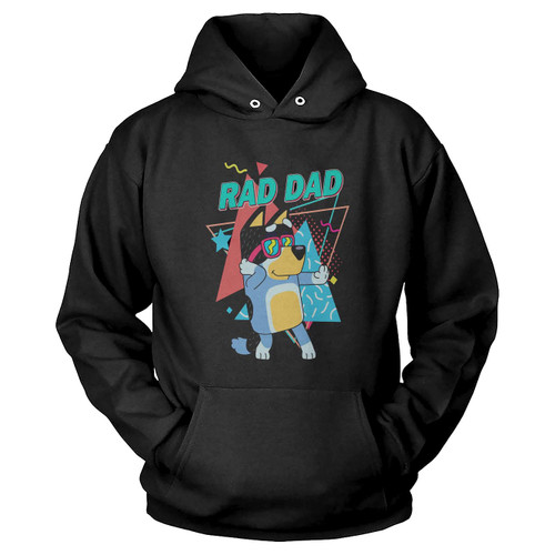 Rad Dad Blue Father'S Day Hoodie Rad Dad Blue Father'S Day Hoodie