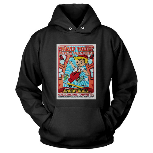 Red Hot Chili Peppers And Snoop Dogg 2003 Concert Poster Hoodie