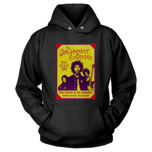 The Jimi Hendrix Experience 1967 Concert Hoodie