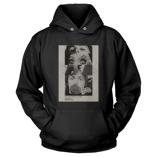 The Who Keith Moon And Marc Bolan Poster Hoodie
