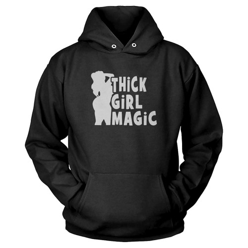 Thick Girl Magic Funny Vintage Hoodie