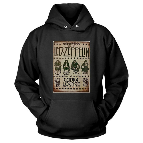 Tin Sign Led Zeppelin Chicago Concert Hoodie