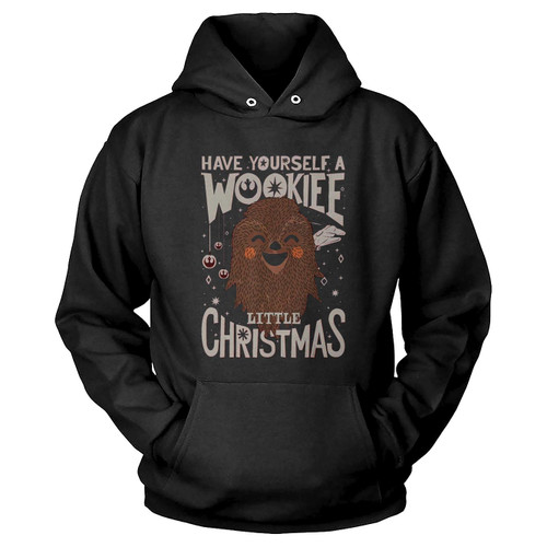 Wookiee Little Christmas Sketched Hoodie