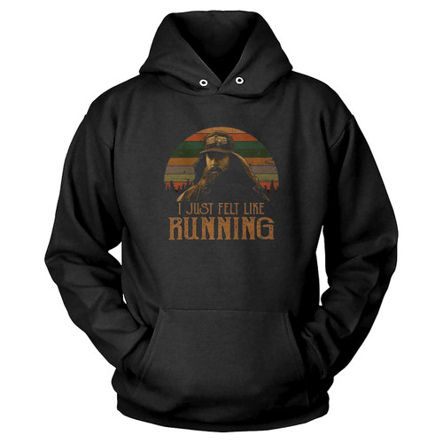 Retro Forrest Gump I Just Felt 1 Hoodie