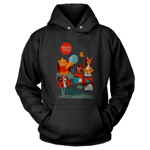 Winnie The Pooh And Friends Panels 1 Hoodie