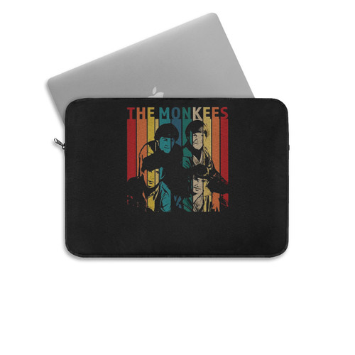 90S Vintage The Monkees Rock Band Laptop Sleeve