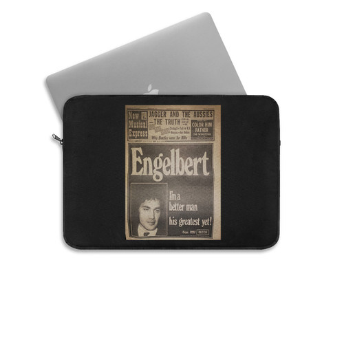 Article About Marc Bolan (T Rex) From New Musical Express Laptop Sleeve