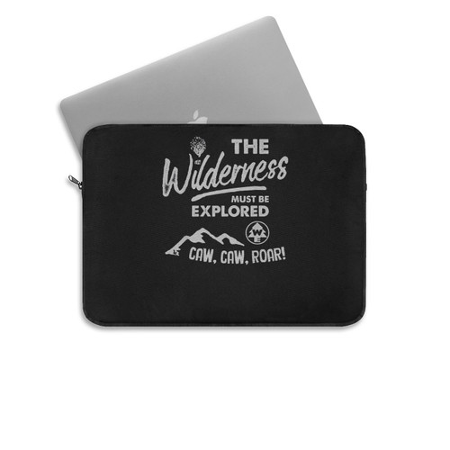 Camping Wilderness Explorer Funny Chant Laptop Sleeve