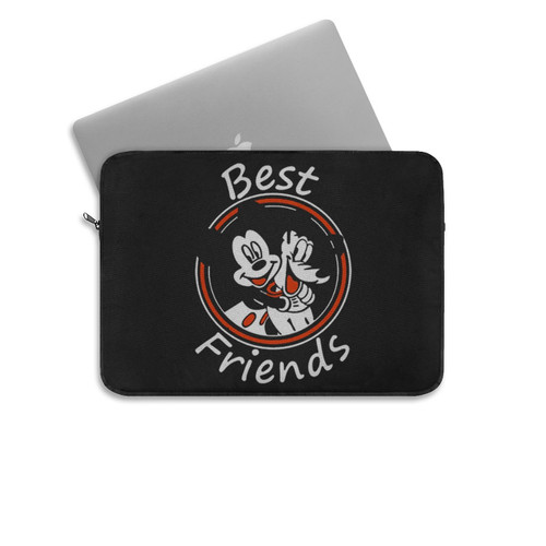 Disney Inspired Mickey And Pluto Best Friends Laptop Sleeve