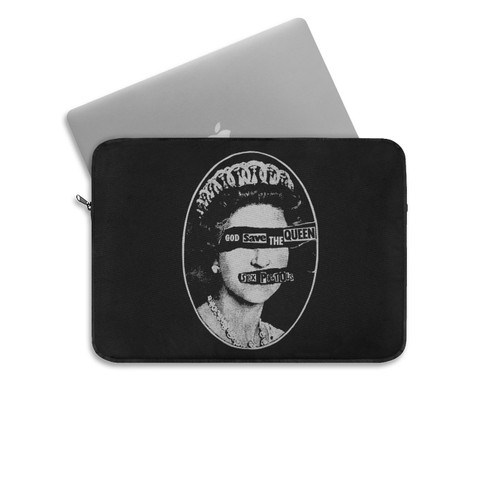 God Save The Queen Punk Rock Laptop Sleeve