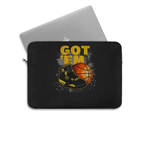 Got'Em Jordan Retro 4 Laptop Sleeve