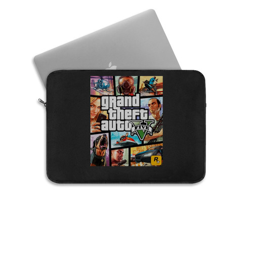 Grand Theft Auto V Gta 5 Laptop Sleeve