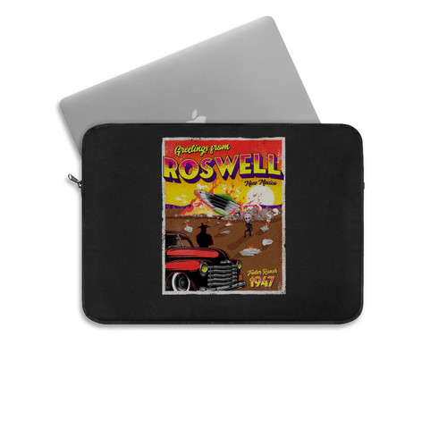 Greetings From Roswell 1947 Ufo Crash Laptop Sleeve