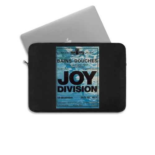 Joy Division Joy Division Affiche De Concert Division Laptop Sleeve