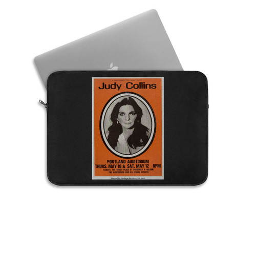 Judy Collins 1973 Portland Auditorium Concert Laptop Sleeve