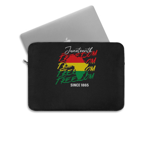 Juneteenth Freedom Since 1865 Laptop Sleeve