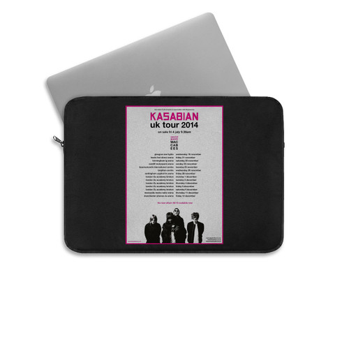 Kasabian Maccabees Uk Tour 2014 Concert Laptop Sleeve