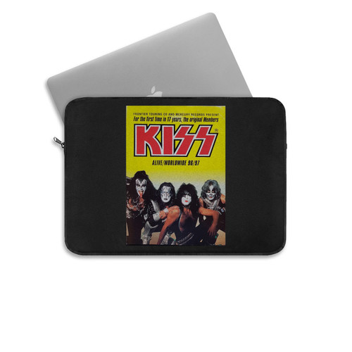 Kiss Alive Worldwide 96 97 Laptop Sleeve