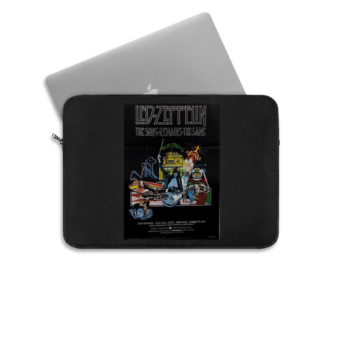 Led Zeppelin The Song Remains The Same Film Laptop Sleeve