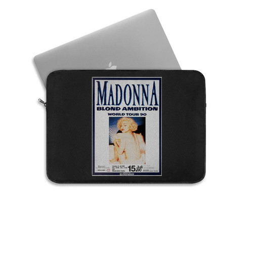 Madonna Blonde (1990) Concerto Concert Poster Laptop Sleeve
