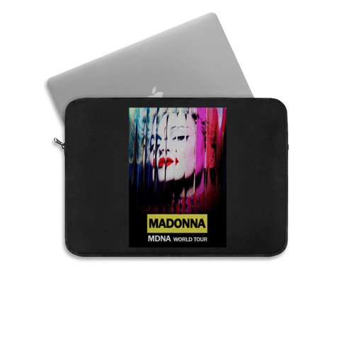 Madonna Fanmade Covers The Mdna Tour Poster Laptop Sleeve