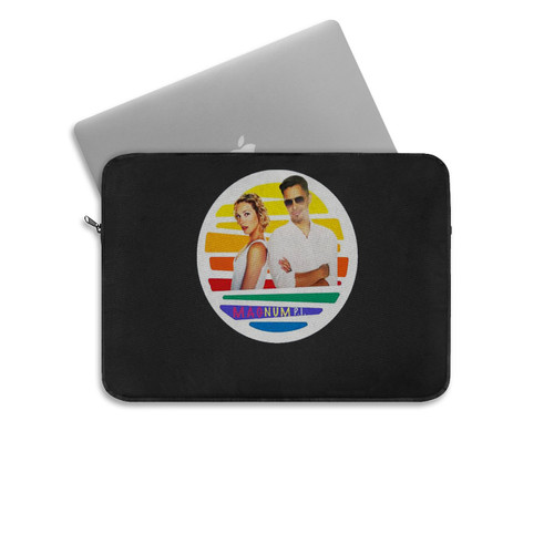 Magnum Miggy Sunset Magnum Pi Laptop Sleeve