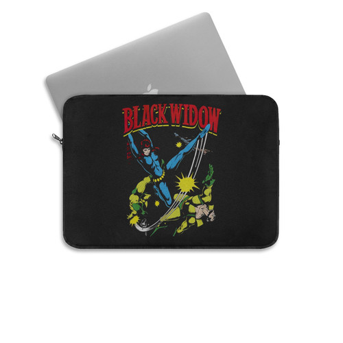Marvel Black Widow Classic Retro Comic Swing Laptop Sleeve