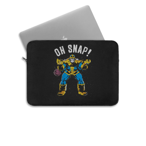 Marvel Thanos Space Oh Snap Retro Comic Laptop Sleeve