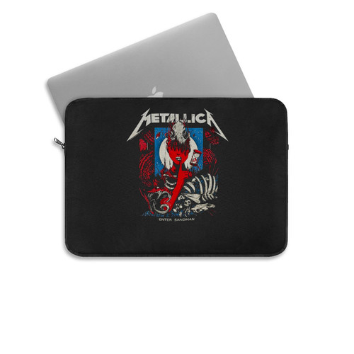 Metallica Enter Sandman Poster Laptop Sleeve