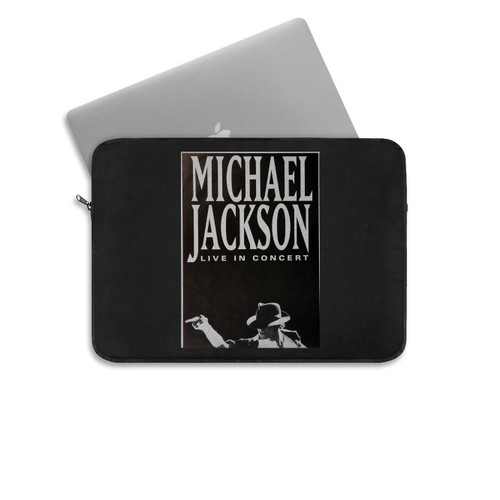 Michael Jackson Door Poster Frankfurt 1992 Laptop Sleeve