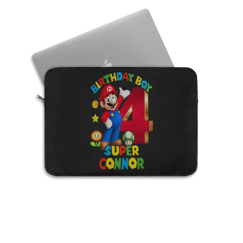 Super Mario Birthday Laptop Sleeve