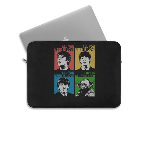 The Beatles Yoda Laptop Sleeve