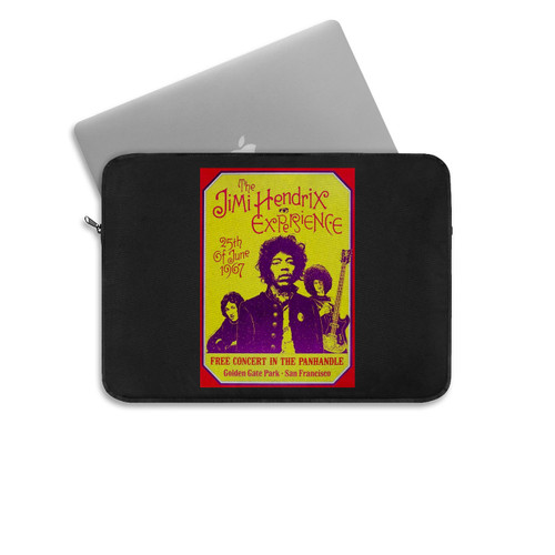 The Jimi Hendrix Experience 1967 Concert Laptop Sleeve