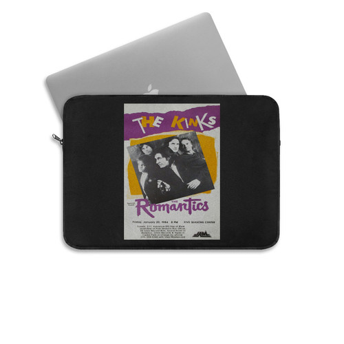 The Kinks And The Romantics Original Concert Laptop Sleeve