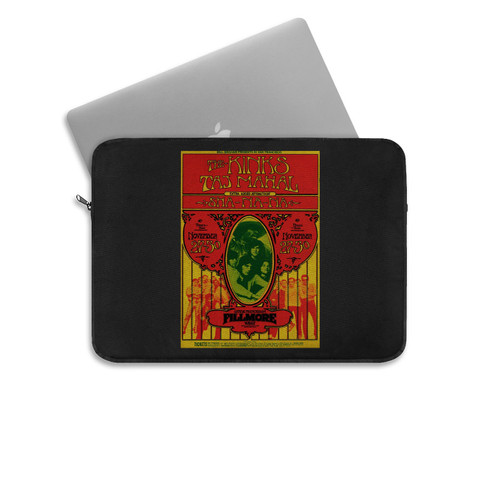 The Kinks Vintage Concert From Fillmore West Laptop Sleeve