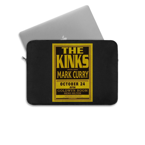 The Kinks Vintage Concert From Reno Hilton Laptop Sleeve