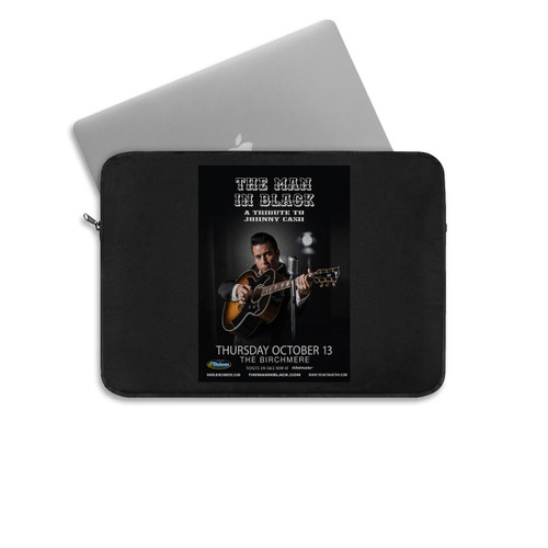 The Man In Black A Tribute To Johnny Cash Laptop Sleeve The Man In Black A Tribute To Johnny Cash Laptop Sleeve