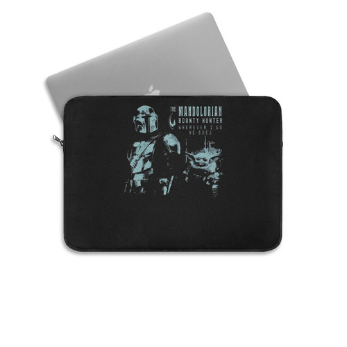 The Mandalorian The Child Where I Go Laptop Sleeve