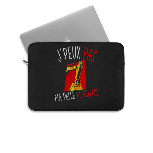 Tractopelle I Can'T My Pelle Laptop Sleeve
