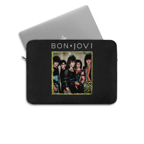 Bon Jovi Retro Photo Frame 1 Laptop Sleeve