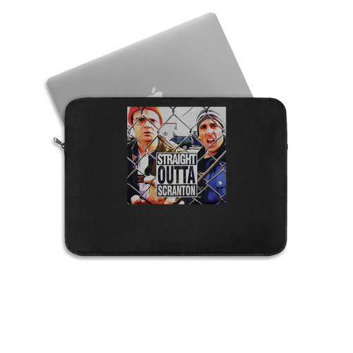 Straight Outta Scranton Lazy Scranton 1 Laptop Sleeve