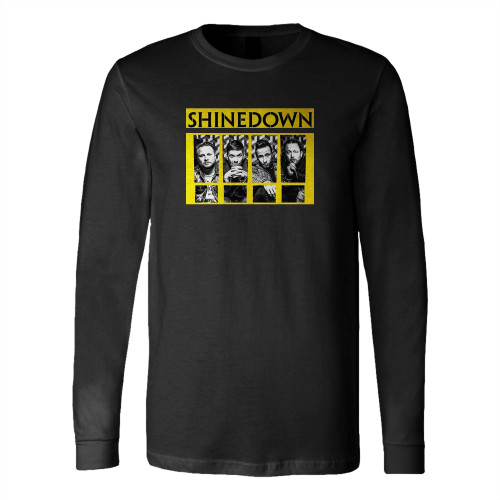 2023 Tour Shinedown Rock Band Long Sleeve T-Shirt Tee