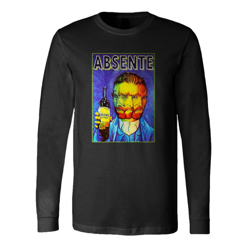 Absente Van Gogh Drink Long Sleeve T-Shirt Tee