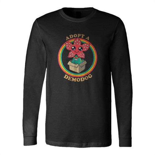 Adopt A Demo Dog Long Sleeve T-Shirt Tee